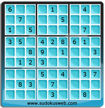 Sudoku von mittelmässiger höhe