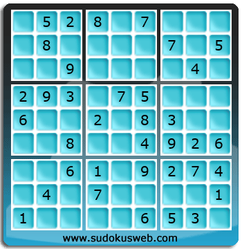 Sudoku de Niveau Facile Sudoku de Niveau Facile