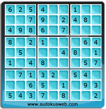 Sudoku de Niveau Très Facile