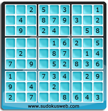 Sudoku von sehr einfacher höhe