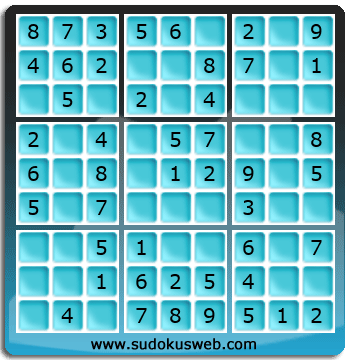 Sudoku de Niveau Très Facile Sudoku de Niveau Très Facile