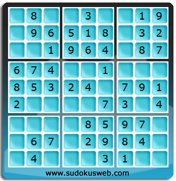 Sudoku de Niveau Très Facile