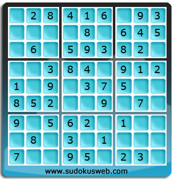 Sudoku de Niveau Très Facile