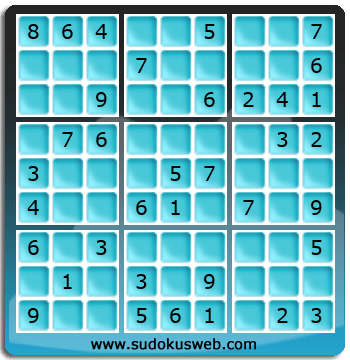 Sudoku de Niveau Facile Sudoku de Niveau Facile