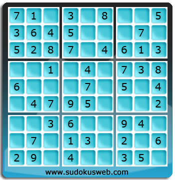 Sudoku de Nivel Muy F&aacute;cil