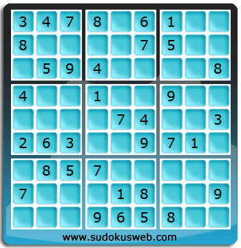 Sudoku von einfacher h&ouml;he