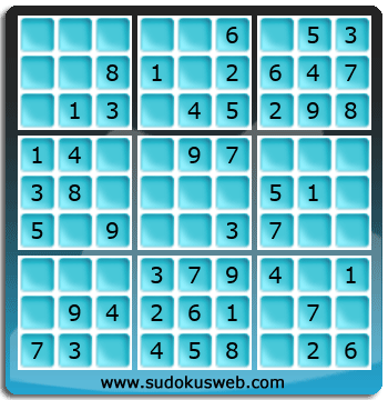 Sudoku de Nivel Muy F&aacute;cil