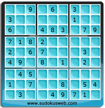 Sudoku de Nivel F&aacute;cil