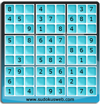 Sudoku de Nivell Molt Fàcil Sudoku de Nivell Molt Fàcil