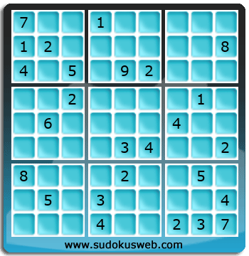 Sudoku de Nivell Difícil Sudoku de Nivell Difícil