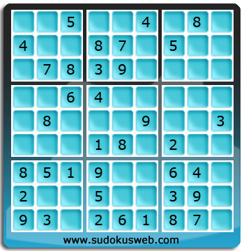 Sudoku de Niveau Facile