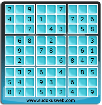 Sudoku de Niveau Tr&egrave;s Facile