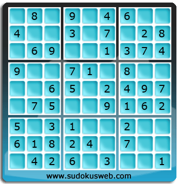 Very Easy Level Sudoku