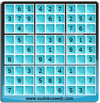Nivel Muito Facil de Sudoku