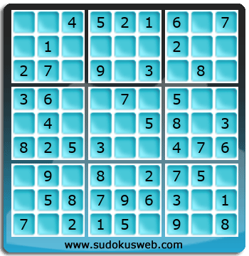 Sudoku de Niveau Très Facile Sudoku de Niveau Très Facile