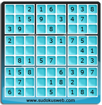 Sudoku de Niveau Tr&egrave;s Facile