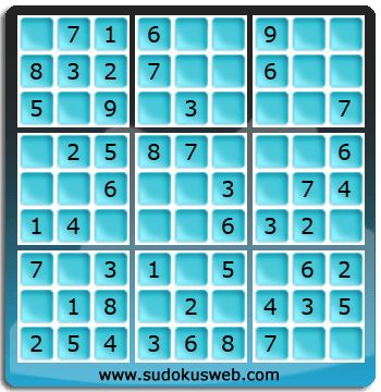 Sudoku de Nivel Muy F&aacute;cil