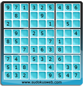 Sudoku de Nivel Muy F&aacute;cil