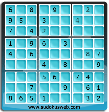 Sudoku de Nivel Fácil Sudoku de Nivel Fácil