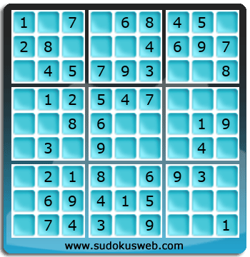 Nivel Muito Facil de Sudoku
