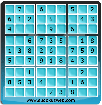Nivel Muito Facil de Sudoku Nivel Muito Facil de Sudoku