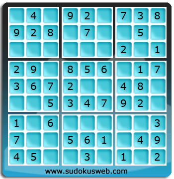 Sudoku de Nivel Muy Fácil Sudoku de Nivel Muy Fácil