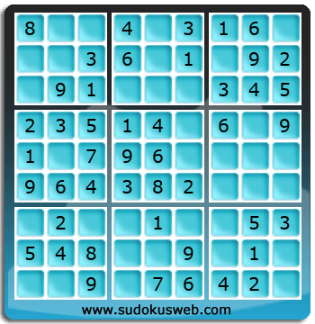 Sudoku de Nivel Muy Fácil Sudoku de Nivel Muy Fácil