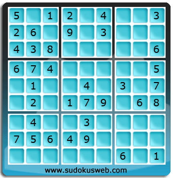 Sudoku de Nivel Fácil Sudoku de Nivel Fácil