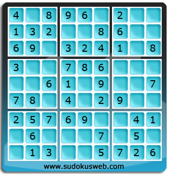 Sudoku de Niveau Tr&egrave;s Facile
