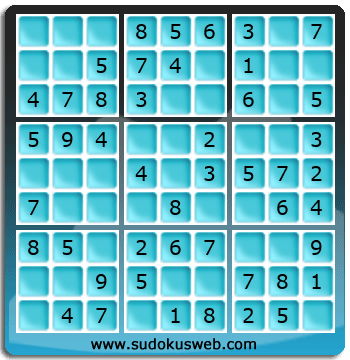 Sudoku de Niveau Tr&egrave;s Facile