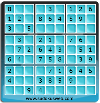 Sudoku de Niveau Tr&egrave;s Facile