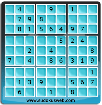 Sudoku de Nivel Fácil Sudoku de Nivel Fácil