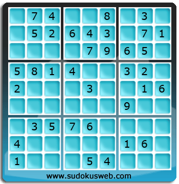 Sudoku von einfacher h&ouml;he
