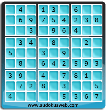 Sudoku de Nivell Molt Fàcil Sudoku de Nivell Molt Fàcil