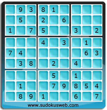 Sudoku de Nivell Fàcil Sudoku de Nivell Fàcil