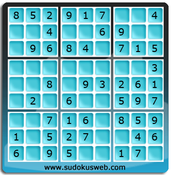 Nivel Muito Facil de Sudoku