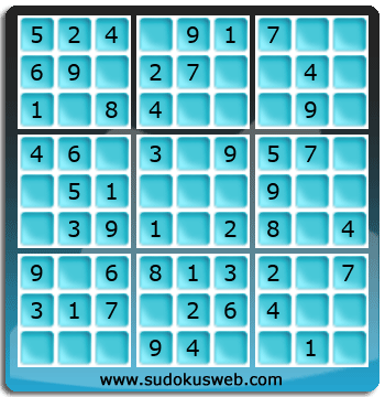 Sudoku von sehr einfacher h&ouml;he