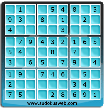 Very Easy Level Sudoku Very Easy Level Sudoku