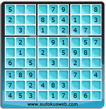 Sudoku von sehr einfacher h&ouml;he