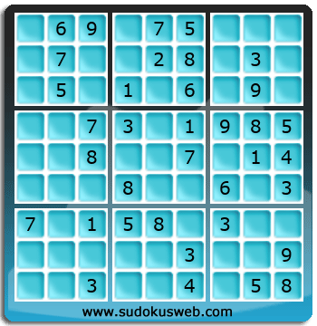 Sudoku de Nivel Fácil Sudoku de Nivel Fácil