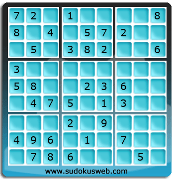 Sudoku de Nivel Fácil Sudoku de Nivel Fácil