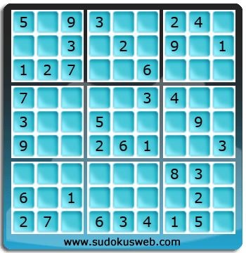 Sudoku de Nivel Fácil Sudoku de Nivel Fácil