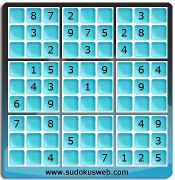 Sudoku de Nivel Fácil Sudoku de Nivel Fácil