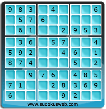 Sudoku de Nivel Muy Fácil Sudoku de Nivel Muy Fácil