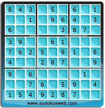 Nivel Muito Facil de Sudoku