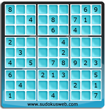 Sudoku von mittelmässiger höhe Sudoku von mittelmässiger höhe