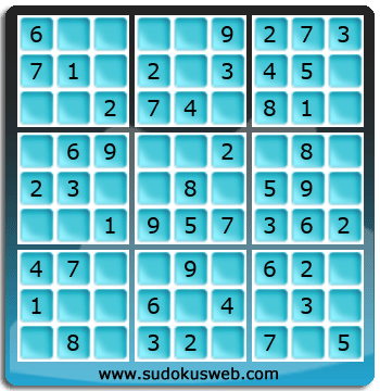 Sudoku de Nivel Muy F&aacute;cil