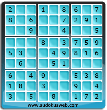Sudoku de Niveau Très Facile Sudoku de Niveau Très Facile