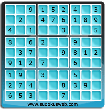 Sudoku de Nivel Muy F&aacute;cil