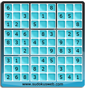 Nivel Muito Facil de Sudoku Nivel Muito Facil de Sudoku